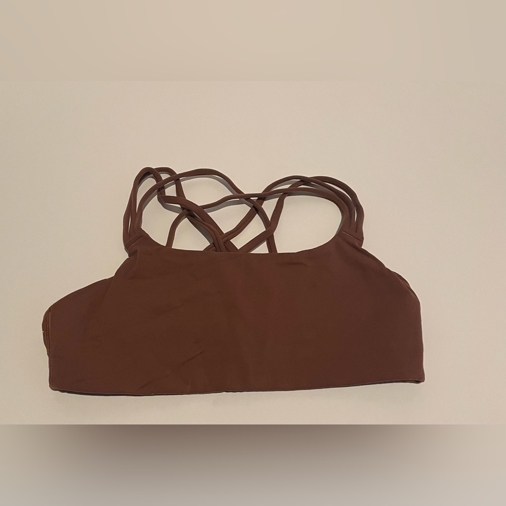 Althleta Solace Sports bra size small rust color